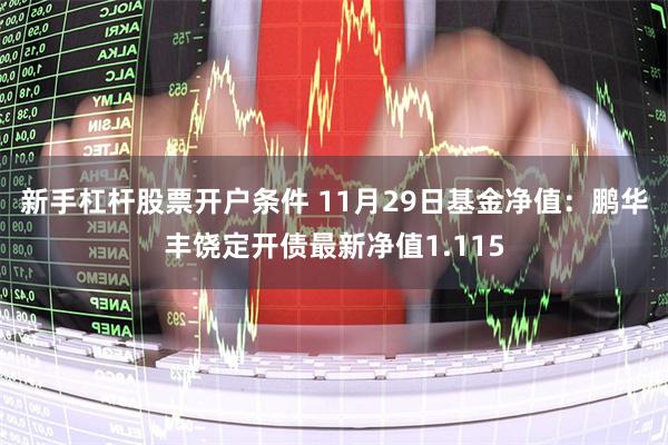 新手杠杆股票开户条件 11月29日基金净值：鹏华丰饶定开债最新净值1.115