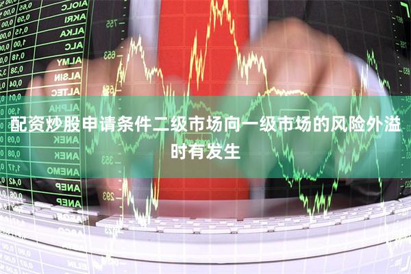 配资炒股申请条件二级市场向一级市场的风险外溢时有发生